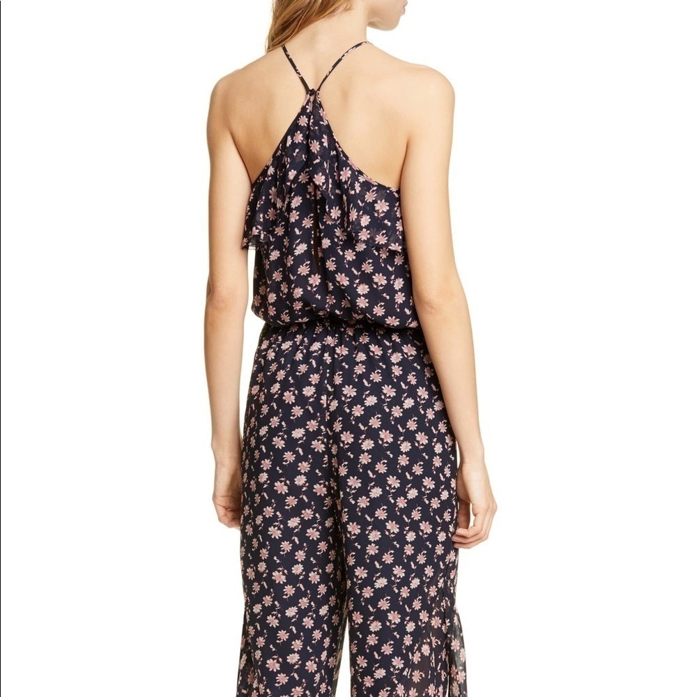 JOIE
Jael Floral-print Silk Jumpsuit In Midnight - Picture 8 of 9
